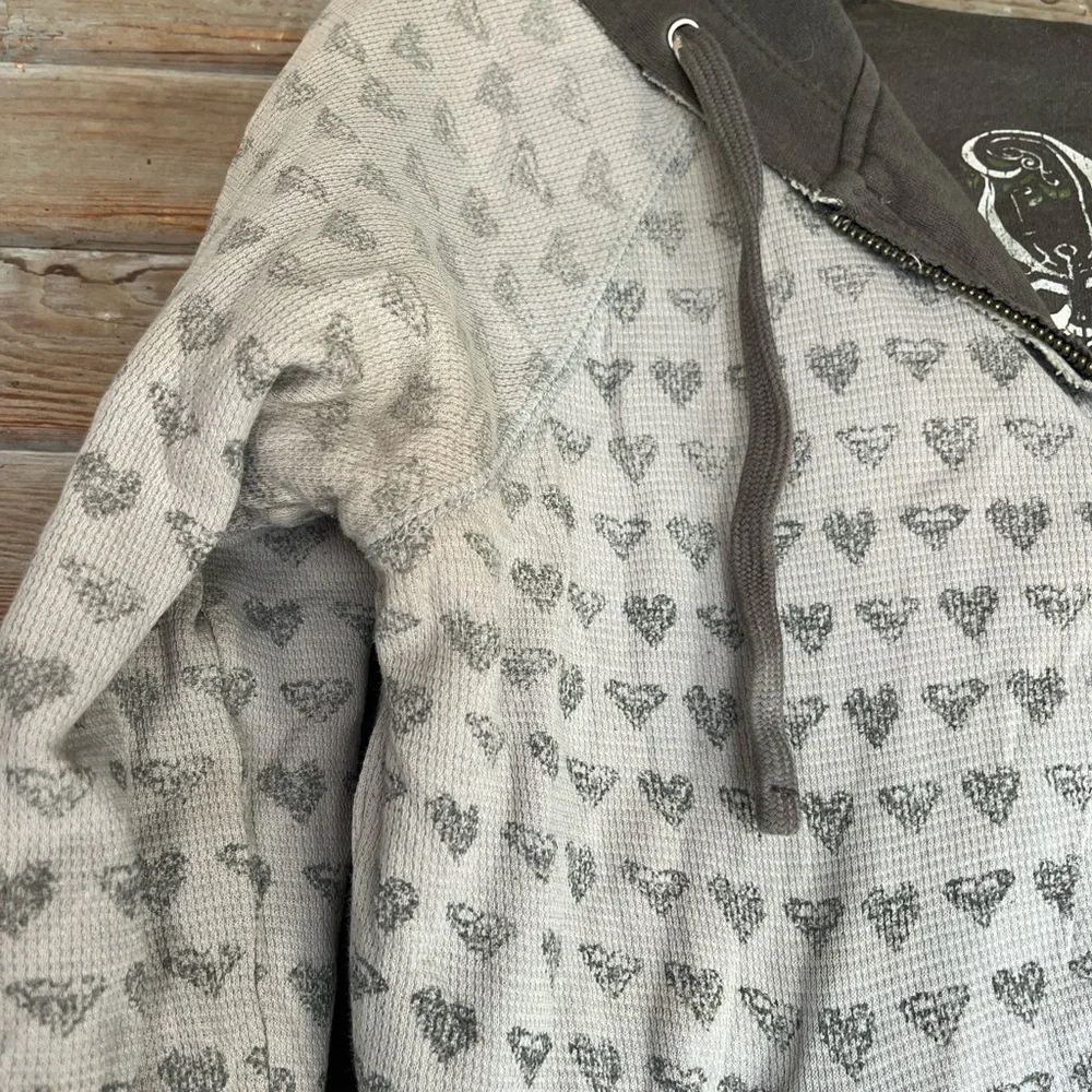 Vintage Roxy reversible Hoodie - Picture 7 of 9